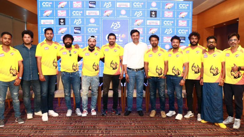 *(Celebrity Cricket League) சிசிஎல் சென்னை ரைனோஸ் அணியினரின் பத்திரிக்கையாளர் சந்திப்பு !!*