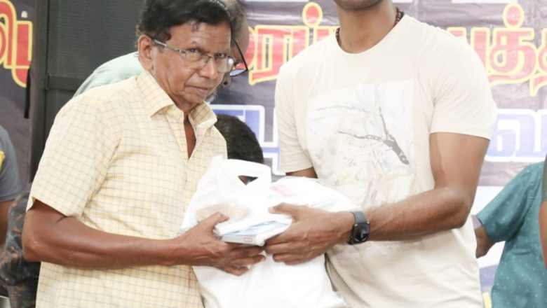 *2026 ஆம் ஆண்டு வேட்பாளர் பட்டியலில் என் பெயரும் இருக்கும்: விஷால்*