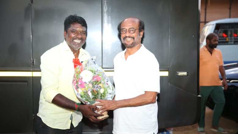 மஞ்சு மல் பாய்ஸ் நடிகர் விஜய் முத்துவை நேரில் அழைத்து பாராட்டிய சூப்பர் ஸ்டார் ரஜினிகாந்த்.