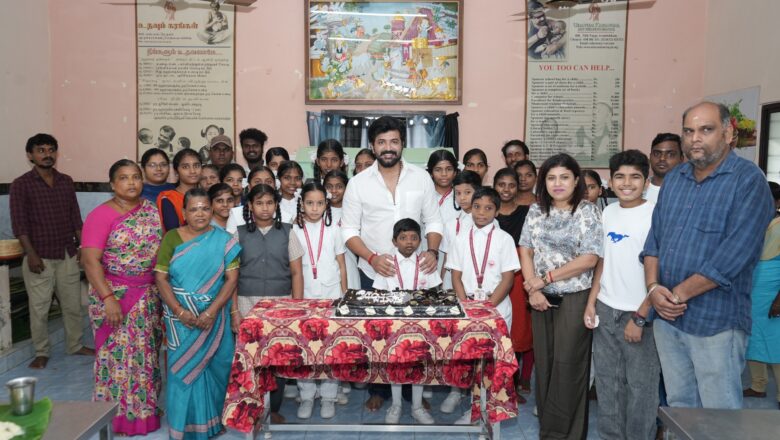 “உதவும் கரங்கள்’’ இல்லத்தில் உள்ள குழந்தைகள் மற்றும் முதியோர்களுடன் பிறந்தநாள் கொண்டாடிய நடிகர் அருண் விஜய்!*