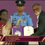 *‘கேப்டன் மில்லர்’ படத்திற்காக தேசிய விருது பெற்றுகொண்ட டி.ஜி. தியாகராஜன், சத்யஜோதி பிலிம்ஸ்